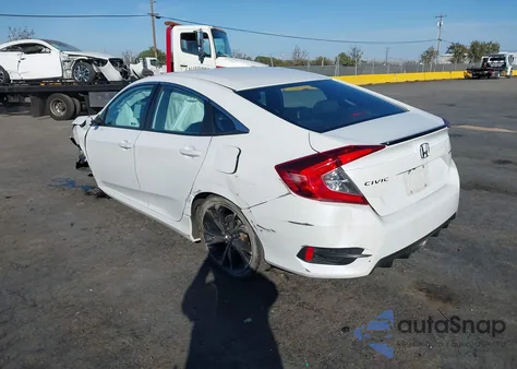 2020 Honda Civic Sport из США, поврежденный, VIN 2HGFC2F84LH502814